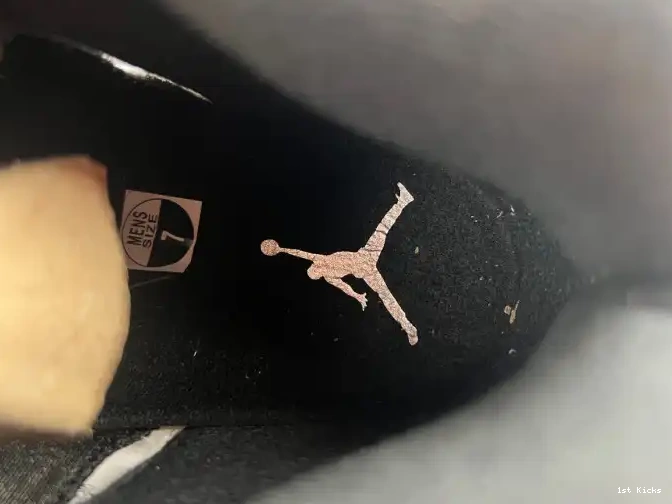 1st Kicks Shoes 5 AIR BLACK' DD0587-110 'WHITE JORDAN RETRO 0611
